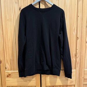 Divided Black Crewneck Sweater